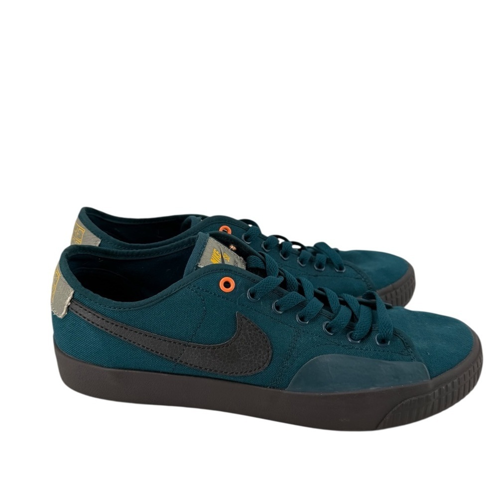 Nike Daan Van Der Linden X Nike Blazer Court SB Midnight Turquoise Blue Size 8